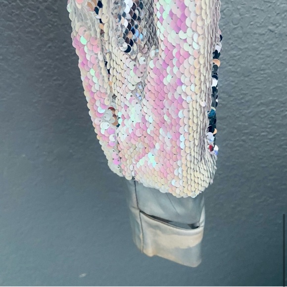 Dolls Kill ClubExx Technotopia FlipSquin Hoodie (Worn Once) - Picture 6 of 6